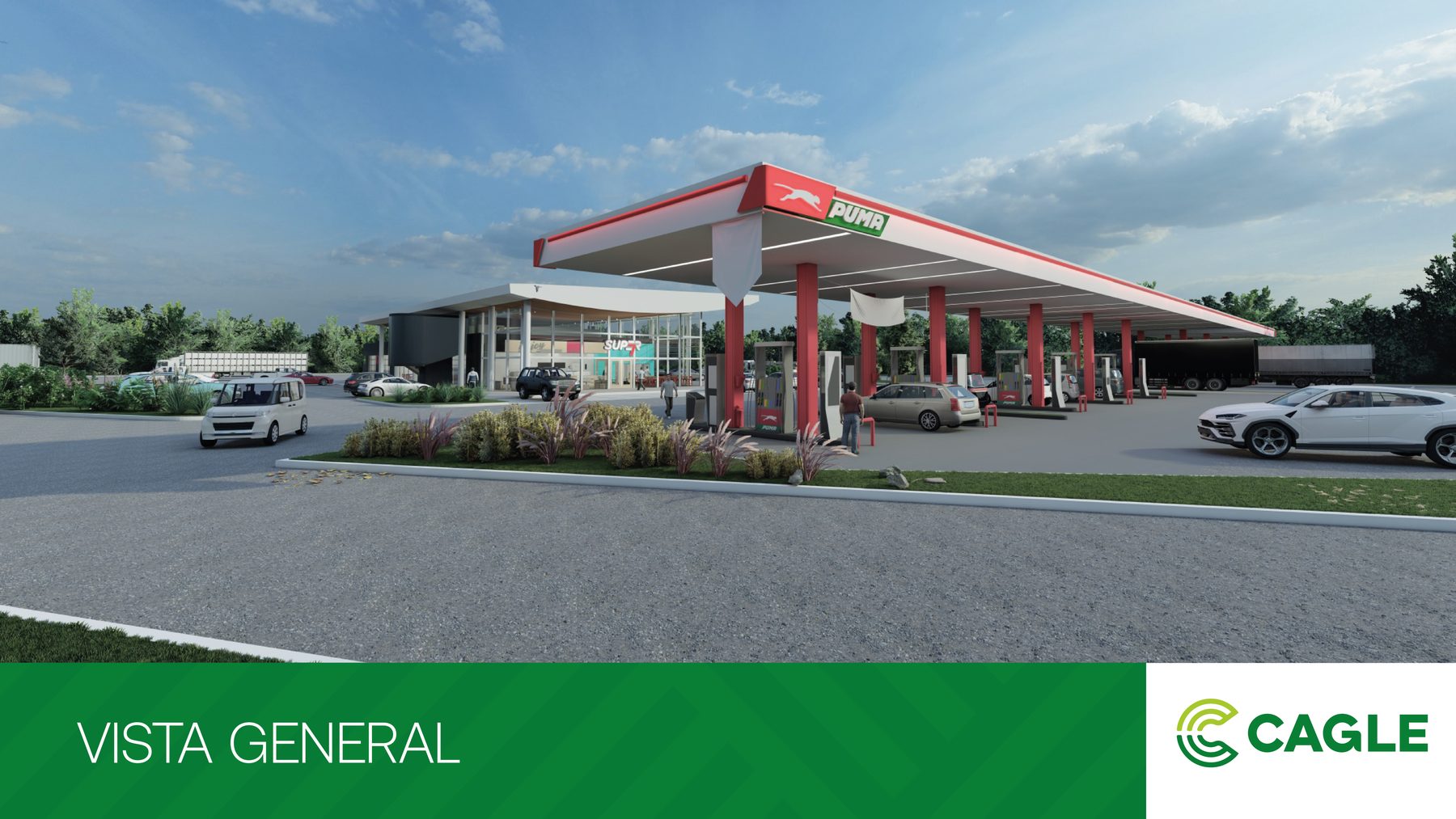 Proyecto estación de servicios CAGLE Puma